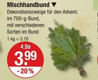 V Markt Mischhandbund Angebot