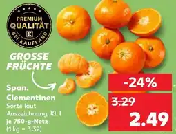 Kaufland Kaufland span. clementinen Angebot