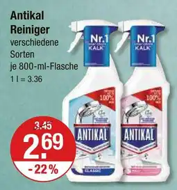 V Markt Antikal reiniger classic Angebot