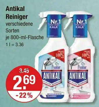 V Markt Antikal reiniger classic Angebot