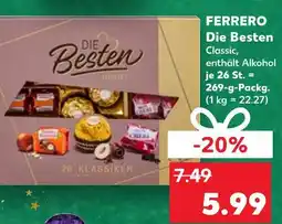Kaufland Ferrero die besten classic Angebot