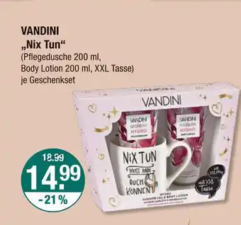 V Markt Vandini nix tun Angebot