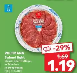 Kaufland Wiltmann salami light classic Angebot