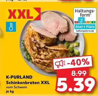 Kaufland K-purland schinkenbraten xxl Angebot