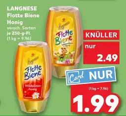 Kaufland Langnese flotte biene wildblütenhonig Angebot