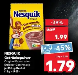 Kaufland Nesquik getränkepulver original kakao Angebot