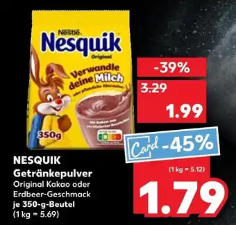 Kaufland Nesquik getränkepulver original kakao Angebot