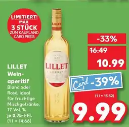 Kaufland Lillet weinaperitif blanc oder rosé Angebot