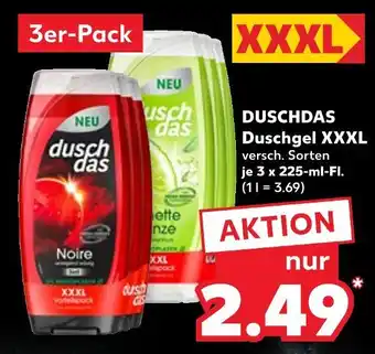Kaufland Duschdas noire Angebot