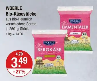 V Markt Woerle bio-käsestücke bergkäse Angebot