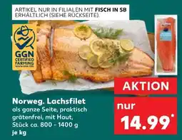 Kaufland Norweg. lachsfilet Angebot