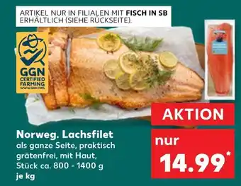 Kaufland Norweg. lachsfilet Angebot