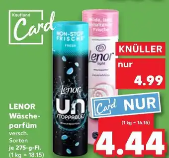 Kaufland Lenor unstoppables Angebot