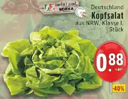 Edeka Kopfsalat Angebot