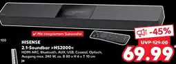 Kaufland HISENSE 2.1-Soundbar HS2000 Angebot
