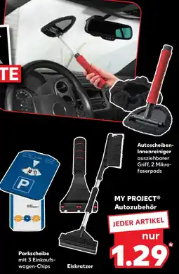 Kaufland MY PROJECT Autozubehör Angebot
