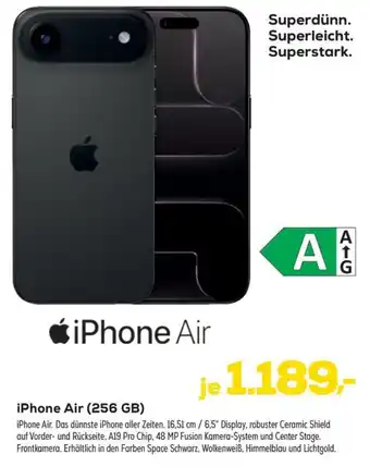 Euronics iPhone Air (256 GB) Angebot