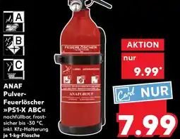 Kaufland ANAF Pulver Feuerlöscher PS1-X ABC Angebot