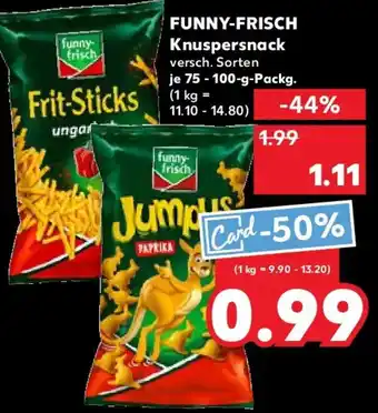 Kaufland FUNNY-FRISCH Knuspersnack Angebot