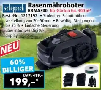 Norma Scheppach Rasenmähroboter RRMA300 Angebot