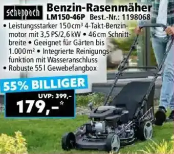 Norma Scheppach Benzin-Rasenmäher LM150-46P Angebot