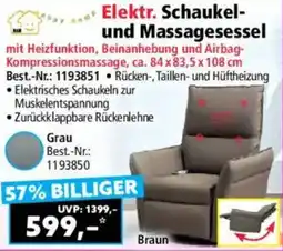 Norma Elektr. Schaukel- und Massagesessel Angebot