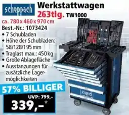 Norma Scheppach Werkstattwagen 263tlg. TW1000 Angebot