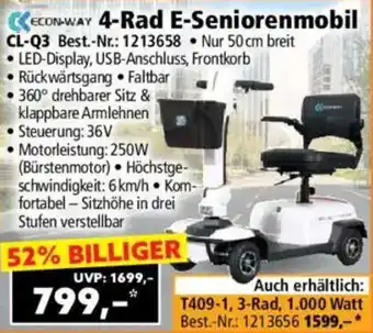 Norma ECON-WAY 4-Rad E-Seniorenmobil CL-Q3 Angebot