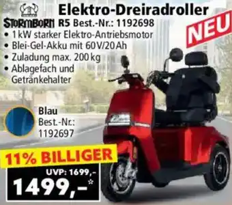 Norma STORMBORN Elektro-Dreiradroller R5 Angebot