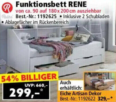 Relita Funktionsbett Rene