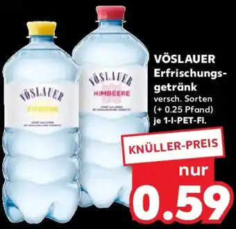 Kaufland VÖSLAUER Erfrischungsgetränk Angebot