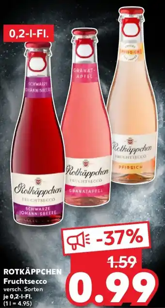 Kaufland ROTKÄPPCHEN Fruchtsecco Angebot
