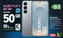 Euronics SAMSUNG Galaxy S25 (128 GB)+ ALLNET FLAT S MIT GB+ Angebot