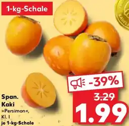 Kaufland Span. Kaki Angebot