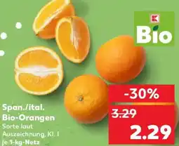 Kaufland Span./ital. Bio-Orangen Angebot
