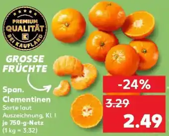 Kaufland Span. Clementinen Angebot