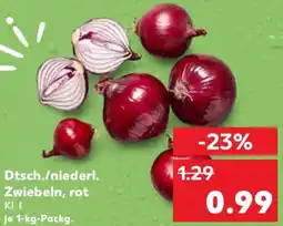 Kaufland Dtsch./niederl. Zwiebeln, rot Angebot