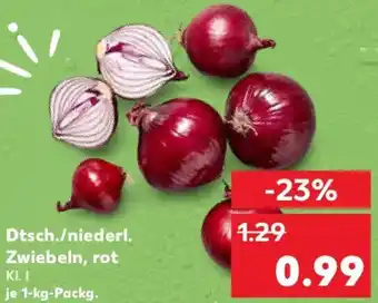 Kaufland Dtsch./niederl. Zwiebeln, rot Angebot