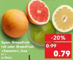 Kaufland Span. Grapefruit rot oder Grapefruit Angebot