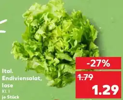 Kaufland Ital. Endiviensalat, lose Angebot