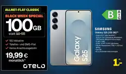 Euronics SAMSUNG Galaxy S25 (128 GB) + ALLNET-FLAT CLASSIC 100GB Angebot