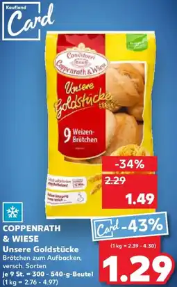 Kaufland COPPENRATH & WIESE Unsere Goldstücke Angebot
