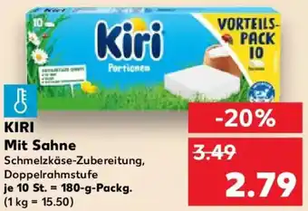 Kaufland KIRI Mit Sahne Angebot