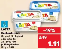 Kaufland LÄTTA Brotaufstrich Angebot