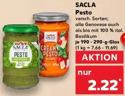 Kaufland SACLA Pesto Angebot