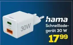 Euronics hama Schnellladegerät 30 W Angebot