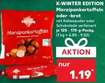 Kaufland K-WINTER EDITION Marzipankartoffeln oder -brot Angebot