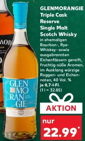 Kaufland GLENMORANGIE Triple Cask Reserve Single Malt Scotch Whisky Angebot