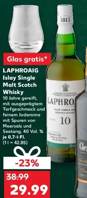 Kaufland LAPHROAIG Islay Single Malt Scotch Whisky Angebot