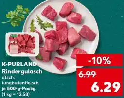 Kaufland K-PURLAND Rindergulasch Angebot